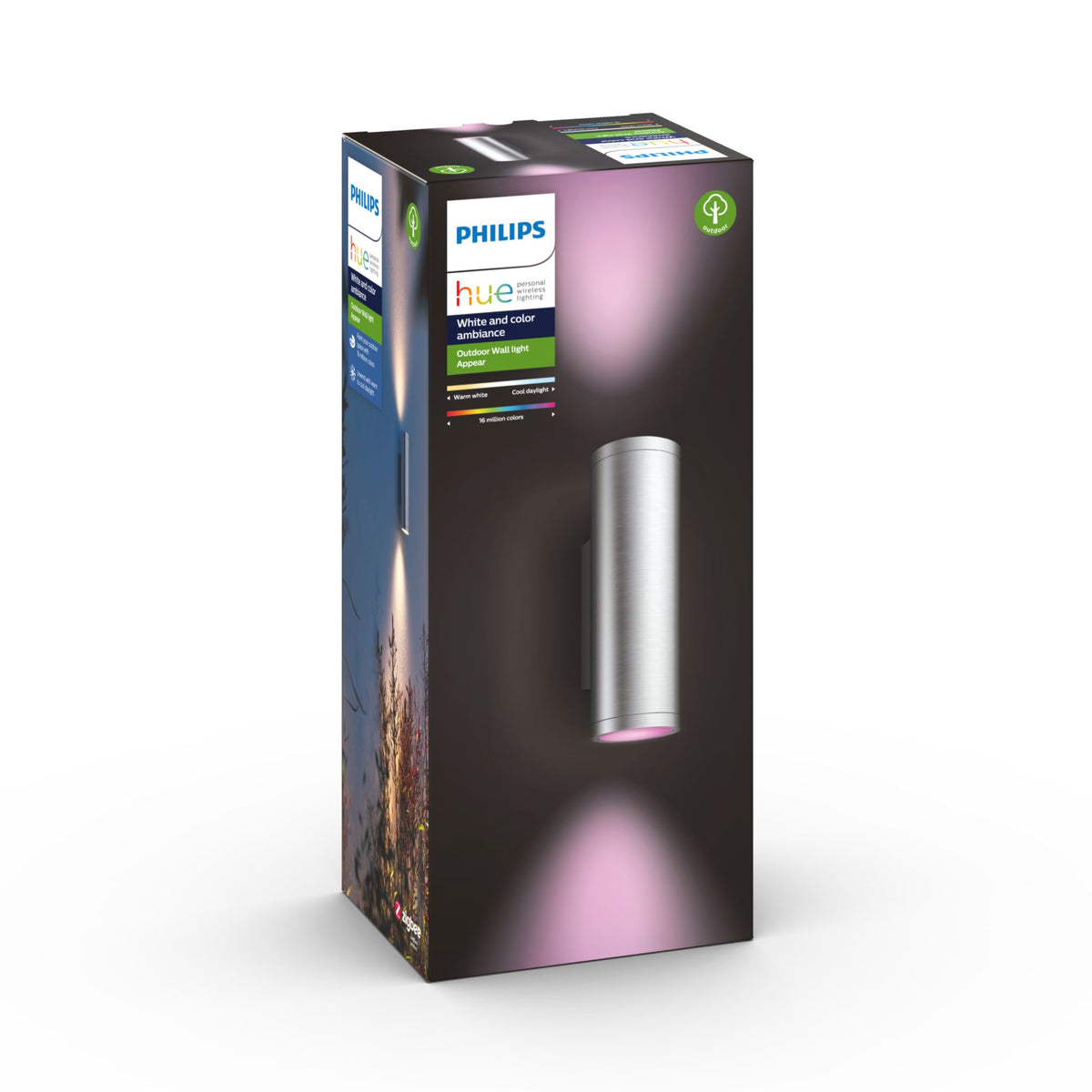 Philips Hue White och Color Ambiance Appear vägglampa utomhus
