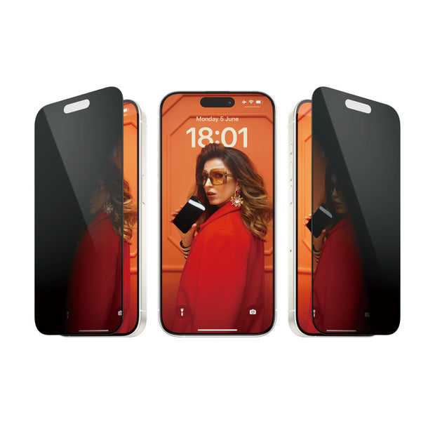 PanzerGlass Privacy Screen Protector iPhone 15 Pro