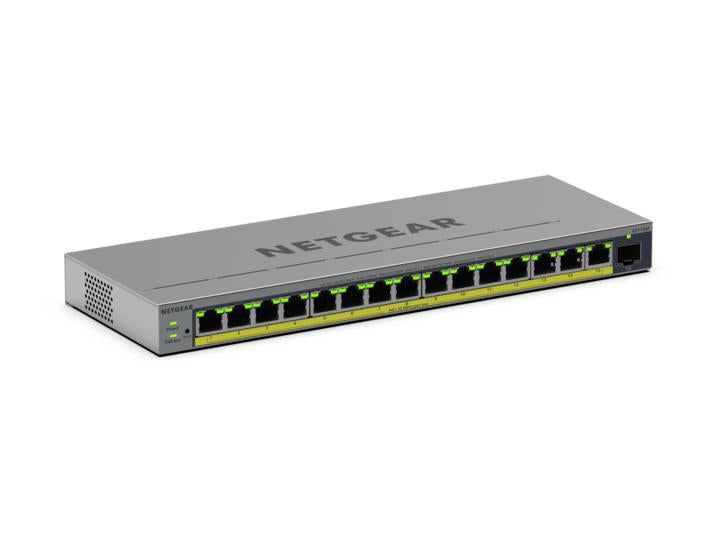 NETGEAR GS116EP hanterad L2/L3 Gigabit Ethernet (10/100/1000) Strömförsörjning via