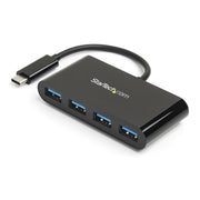 StarTech.com USB-C-hubb med 4 portar