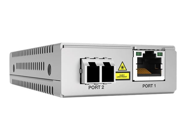Allied Telesis AT-MMC2000LX/LC-TAA-60 mediakonverterare för nätverk 1000 Mbit/s 1310 nm Enkelläge Grå