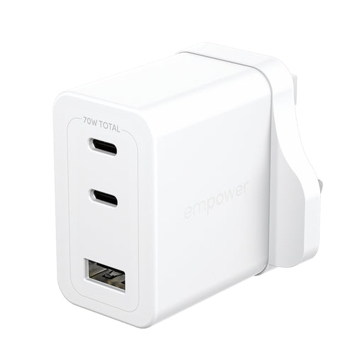 PanzerGlass empower by Turbo 70W Multiple Charger incl. 2 x USB-C + USB-A