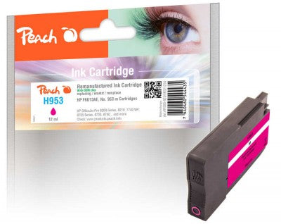 Peach PI300-923 bläckpatroner Kompatibel Standardavkastning Magenta