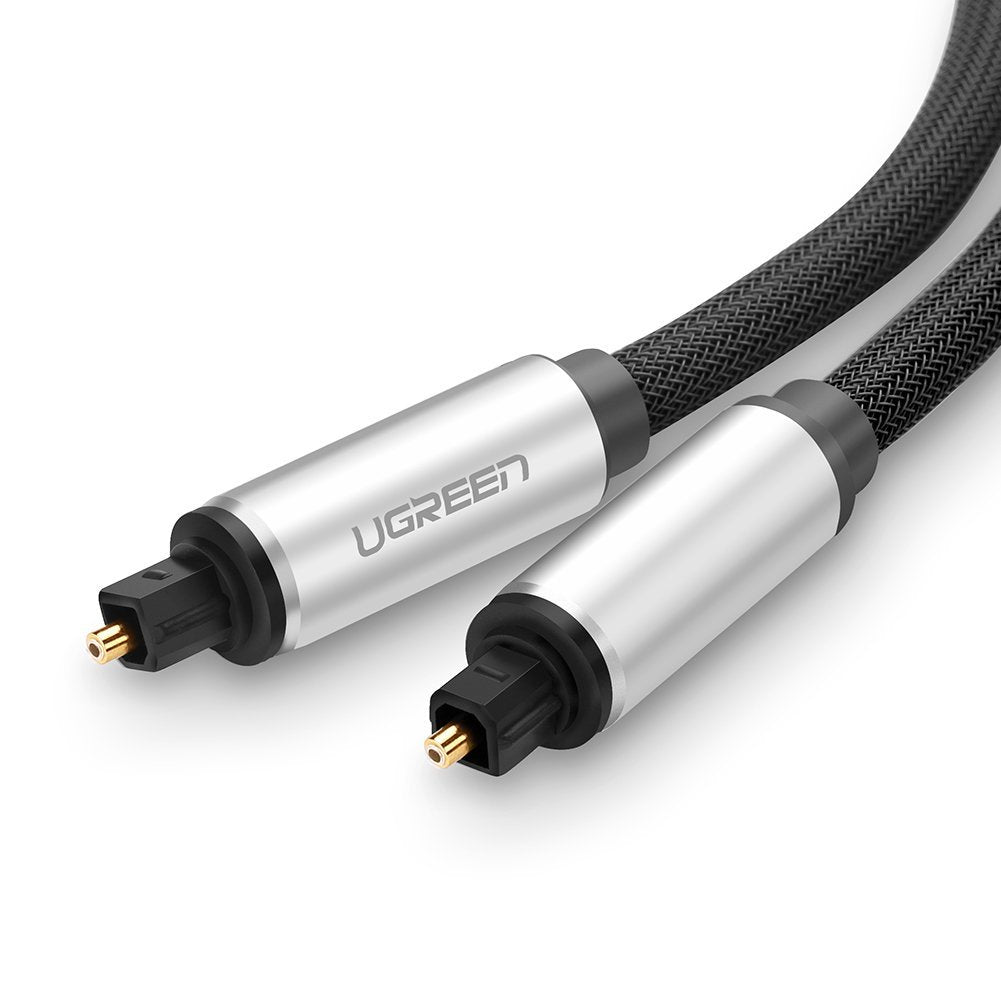 Ugreen 10539 ljudkabel Toslink Svart