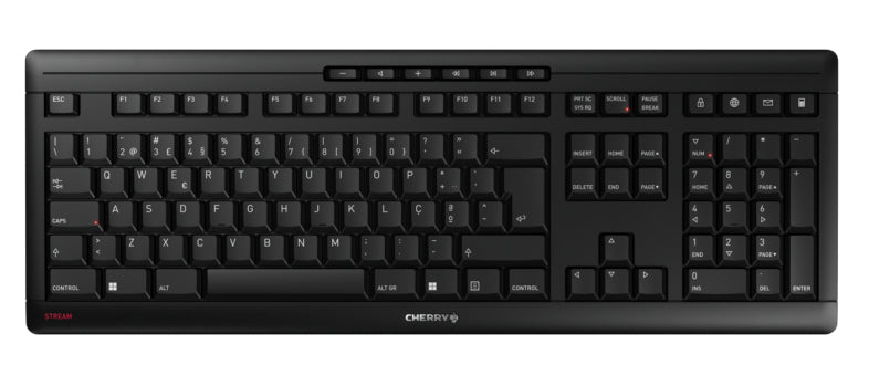 CHERRY STREAM KEYBOARD WIRELESS tangentbord Universal RF Trådlös QWERTY Portugisisk