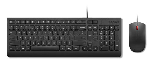 Lenovo 4X31R64446 tangentbord Mus inkluderad Universal USB Nordic Svart