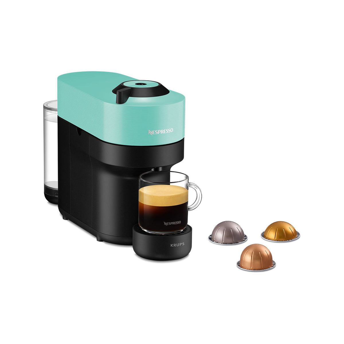 Krups Vertuo Pop XN9204 Helautomatisk Kuddmatad kaffebryggare 0,56 l
