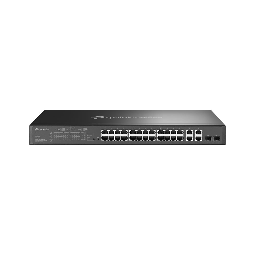 TP-Link Omada SL2428P nätverksswitchar hanterad L2 Fast Ethernet (10/100) Strömförsörjning via Ethernet (PoE)