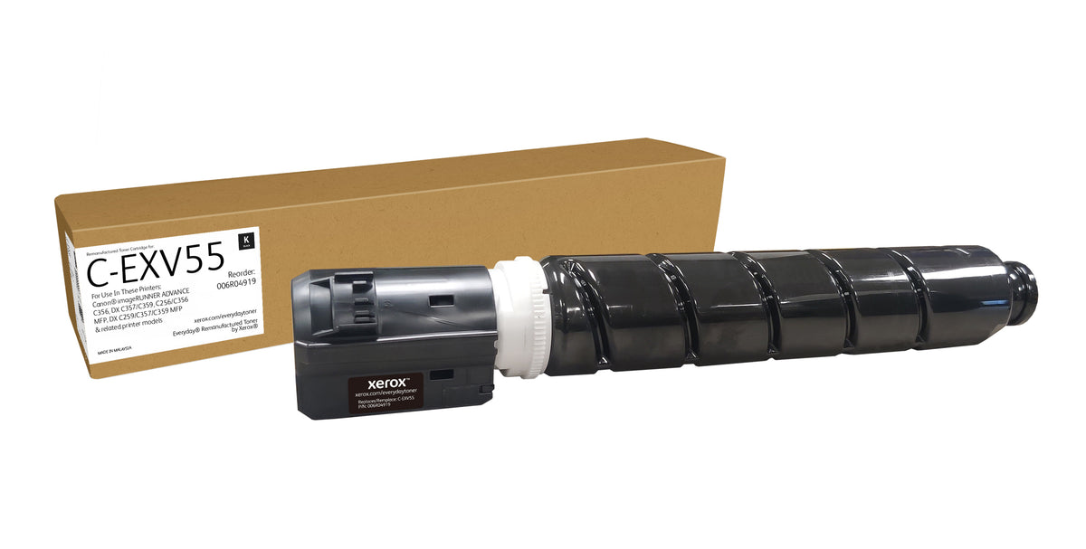 Everyday Svart Remanufactured Toner by Xerox compatible with Canon C-EXV55