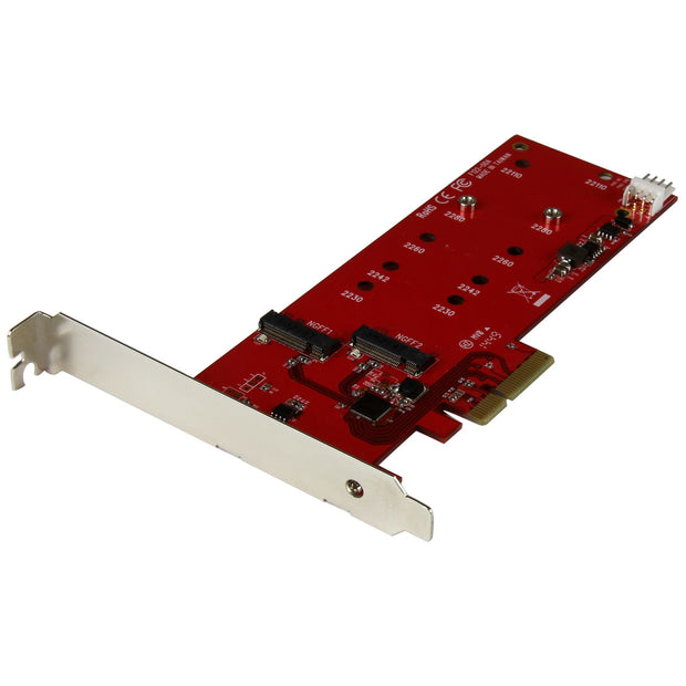 StarTech.com 2x M.2 SATA SSD-kontrollerkort