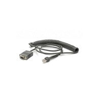 Zebra CBA-RF2-C09ZAR seriella kablar Svart 2,8 m RS232 DB9