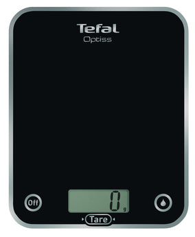 Tefal BC5005V0 köksvåg Svart Bänkdiskmaskin Rektangel Elektronisk köksvåg