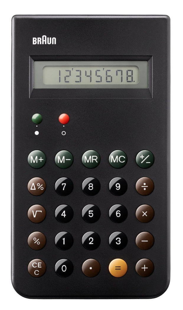 Braun BNE001BK miniräknare Ficka Grundläggande Svart
