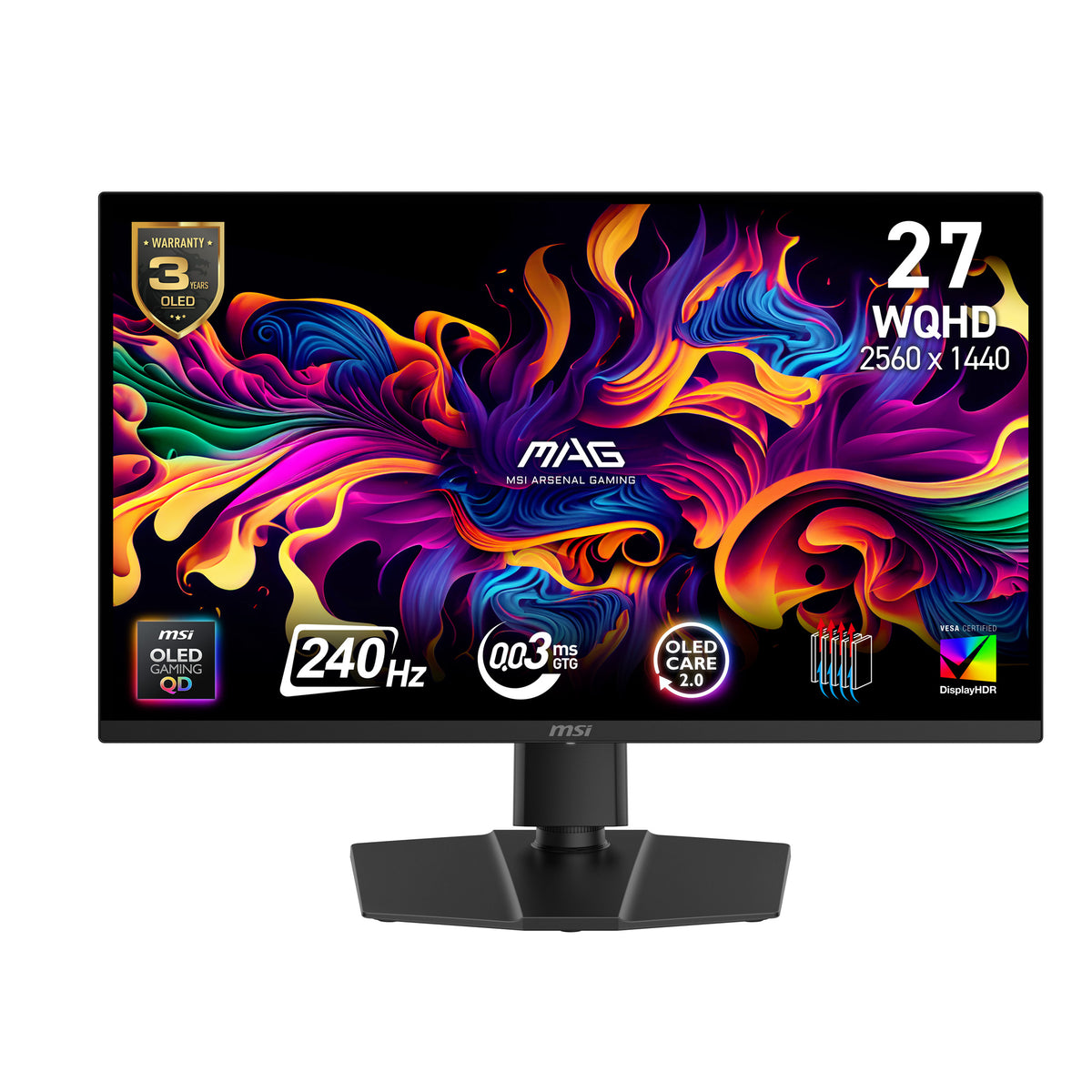 MSI MAG 271QP QD-OLED X24 - 26.5" - QHD