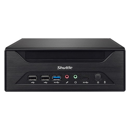 Shuttle XH610 datorhölje & moderkort 3,5L storlek PC Svart Intel H610 LGA 1700