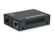 LevelOne GVT-2012 mediakonverterare för nätverk 1000 Mbit/s Svart - 1x1G