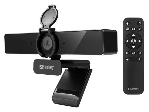 Sandberg 134-45 webbkameror 8 MP 3840 x 2160 pixlar USB Svart