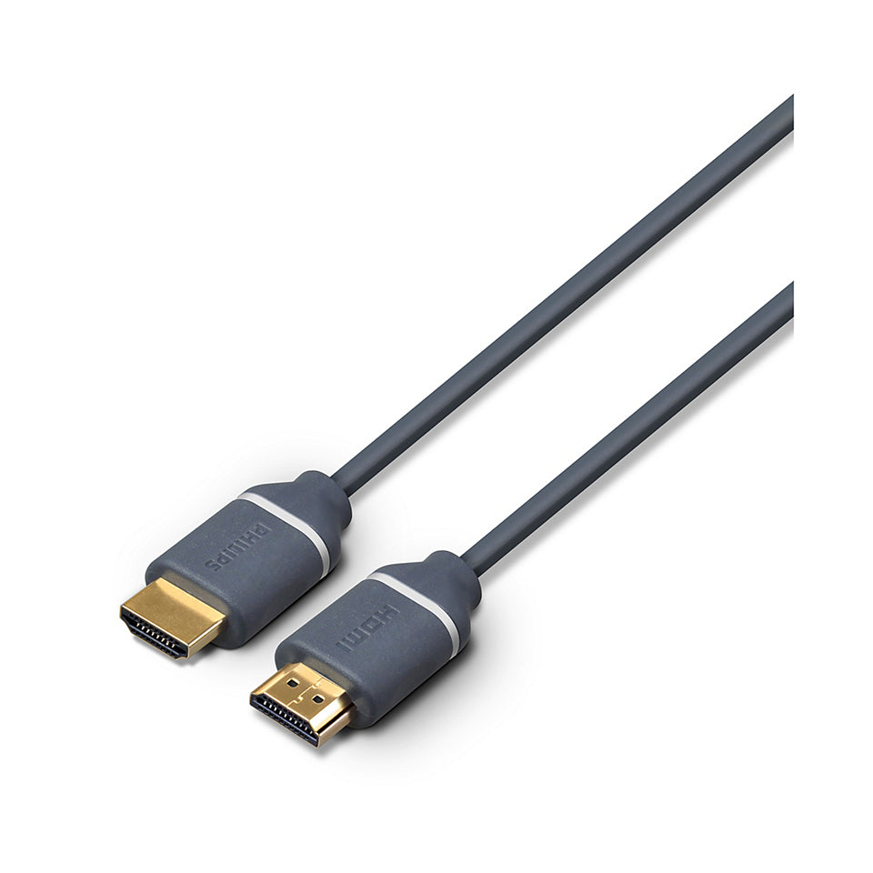 Philips SWV5650G/00 HDMI-kabel 5 m HDMI Typ A (standard) Grå