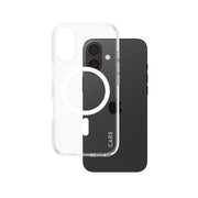 PanzerGlass CARE by Urban Combat Case Transparent w. White MagSafe iPhone 16