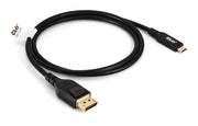 CLUB3D CAC-1559 videokabeladapter 1 m USB Type-C DisplayPort Svart