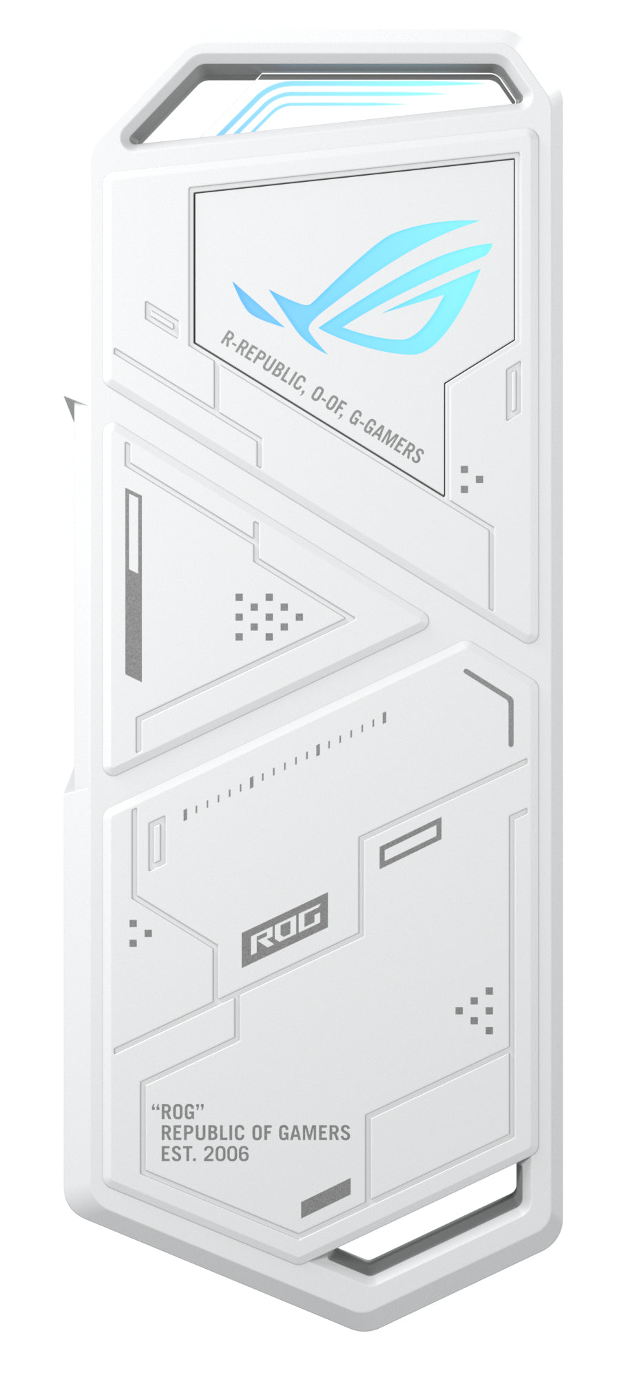 ASUS ROG Strix Arion White Edition SSD-inkapsling Vit M.2