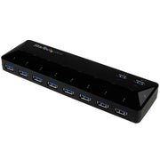 StarTech.com USB 3.0-hub med 10 portar och laddnings- &amp; synkningsportar