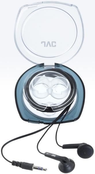 JVC Ear Bud Headphone Hörlurar Kabel I öra Musik Svart
