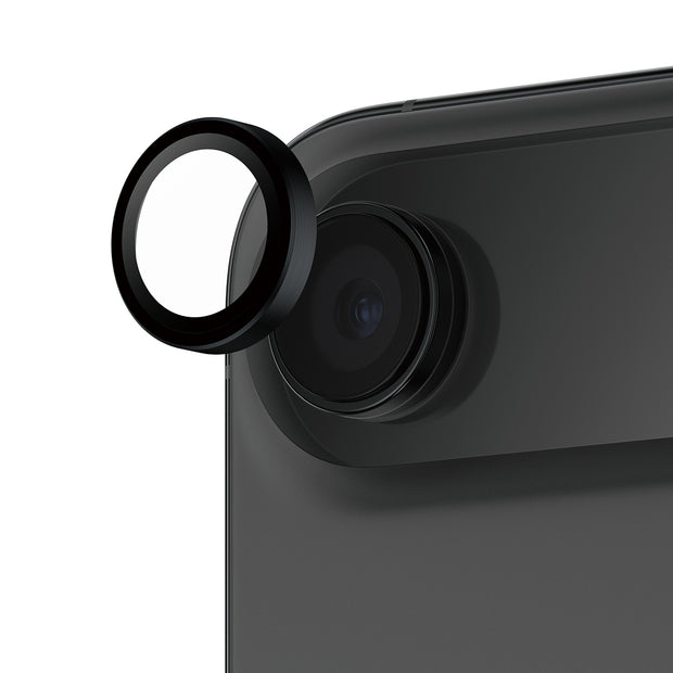PanzerGlass Hoops Camera Lens Protector Black iPhone Air Genomskinligt skärmskydd Apple