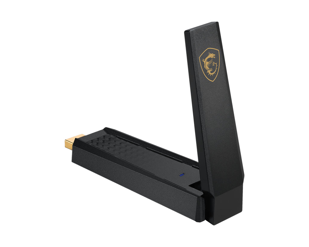 MSI AXE5400 nätverkskort WLAN 2402 Mbit/s