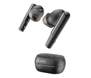 HP Poly Voyager Free 60+ UC M Carbon Black Earbuds + BT700 USB-C-adapter +