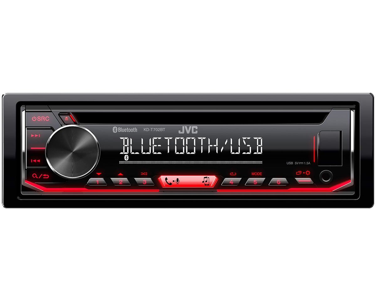 JVC KD-T702BT Svart 200 W