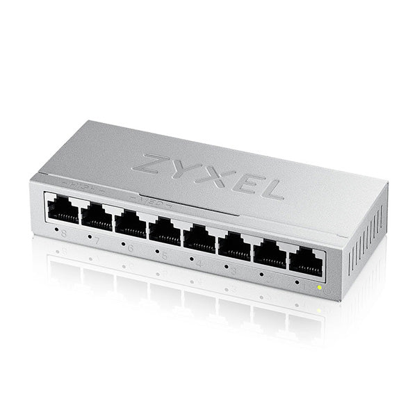Zyxel GS-108BV5-EU0101F nätverksswitchar Ohanterad L2 Gigabit Ethernet (10/100/1000)