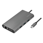 LogiLink UA0383 dockningsstationer för bärbara datorer Kabel USB 3.2 Gen 1 (3.1 Gen