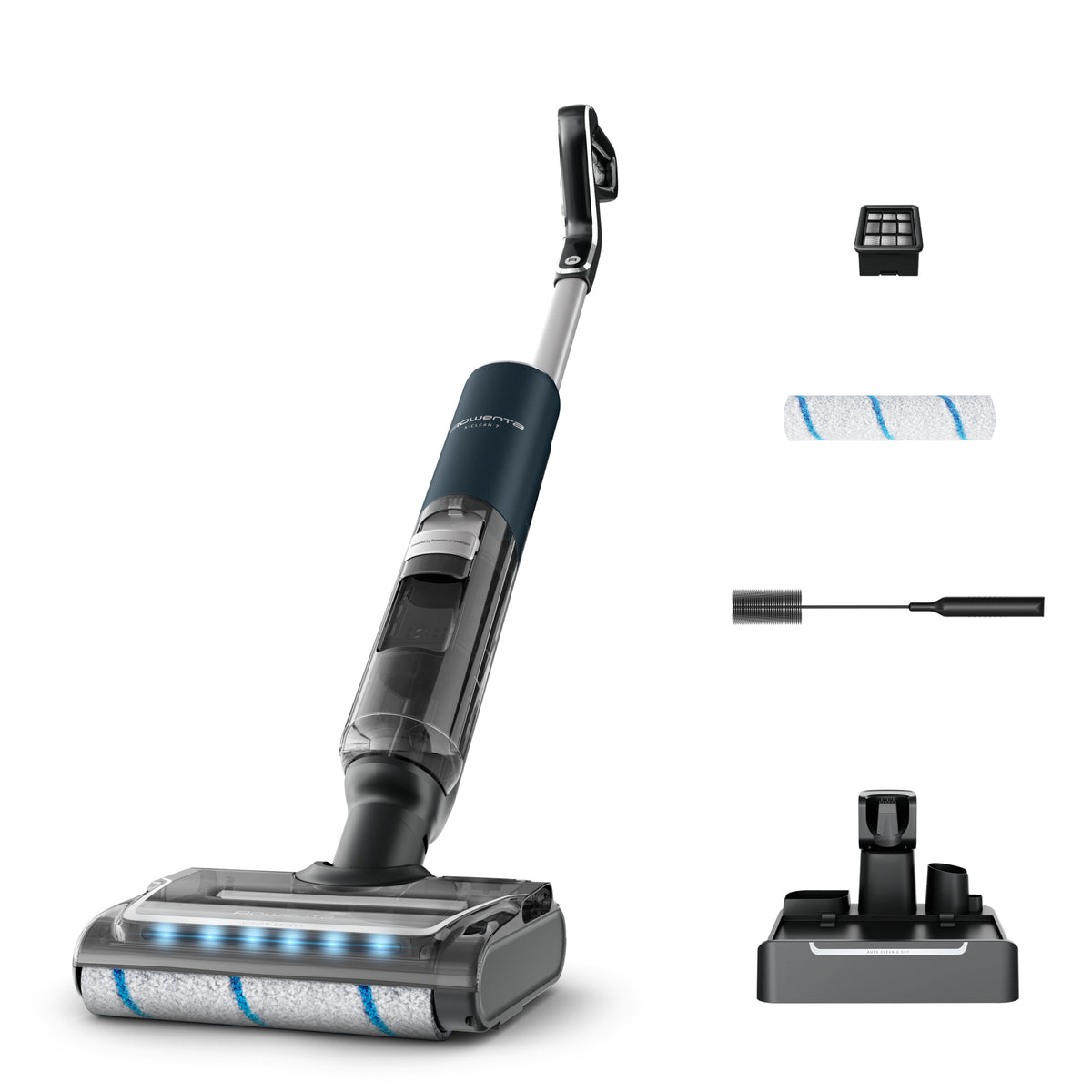 Rowenta X-Clean 7 GZ5735E0 upprättstående dammsugare och elektrisk sopborste