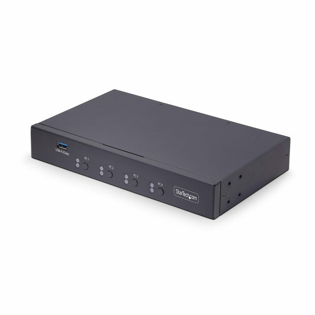 StarTech.com KM-switch med 4 portar och musväxling