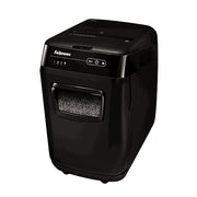 Fellowes AutoMax 200M dokumentförstörare Mikrostrimling Svart
