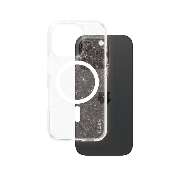 PanzerGlass CARE by Star Lit Case w. White MagSafe iPhone 16 Pro