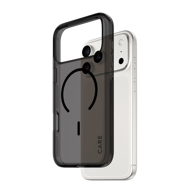 PanzerGlass CARE by Smokey Case w. Black MagSafe iPhone 17 Pro Max