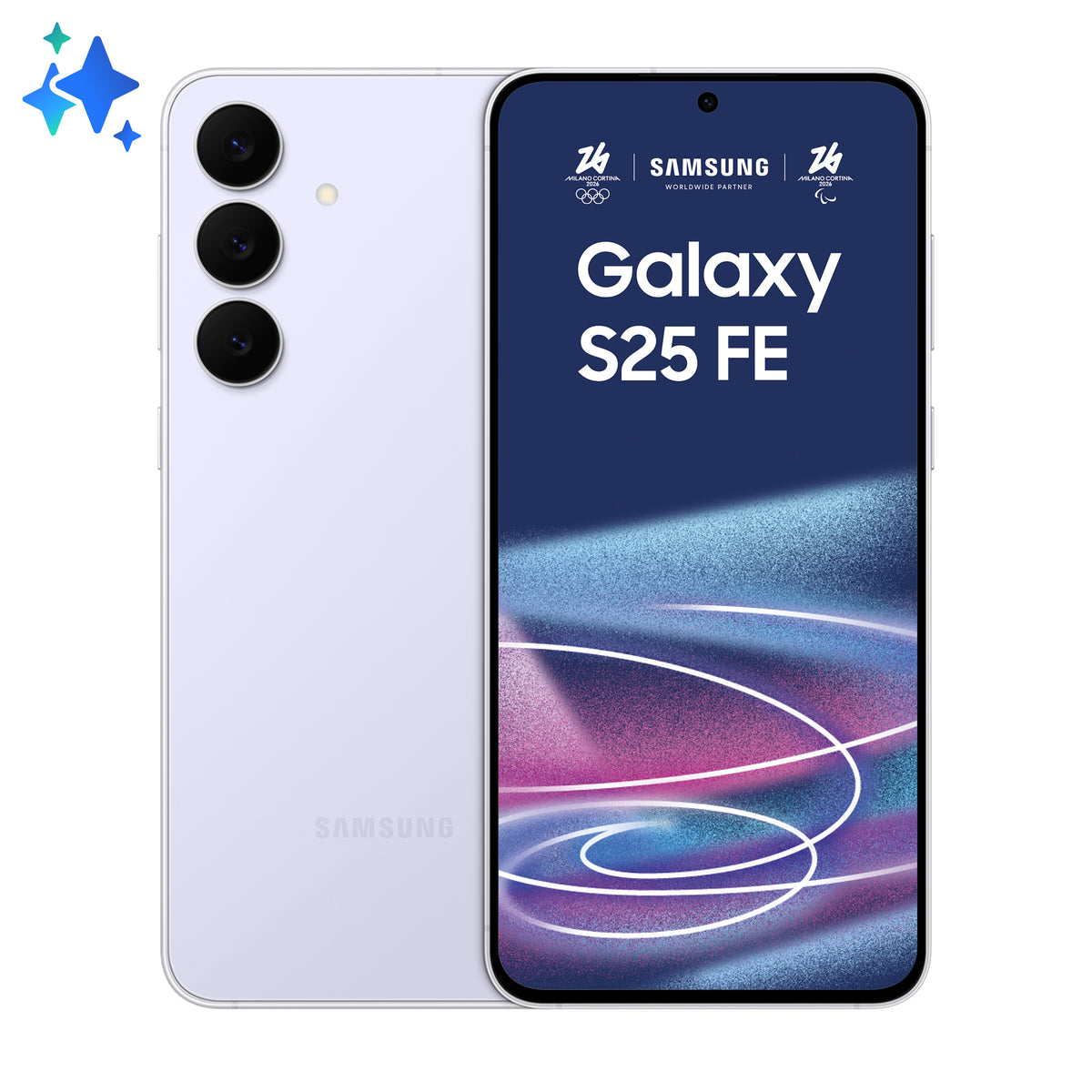 Samsung Galaxy S25 FE 5G - 256 GB - Blå