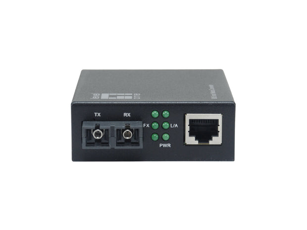 LevelOne GVM-2002 mediakonverterare för nätverk 1000 Mbit/s 1310 nm Enkelläge Svart