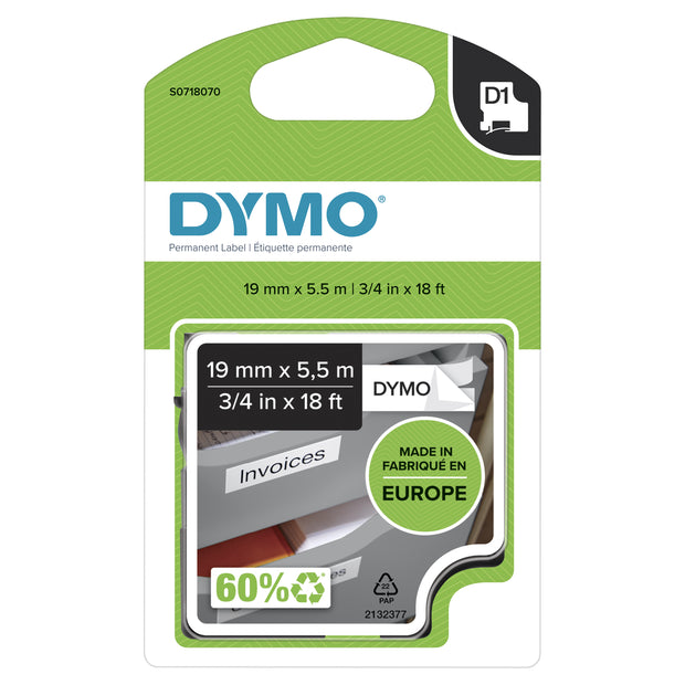 DYMO Högpresterande D1-polyesteretiketter etikettejp