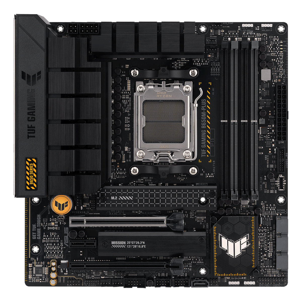 ASUS TUF GAMING B650M-PLUS AMD B650 AM5-sockel micro ATX