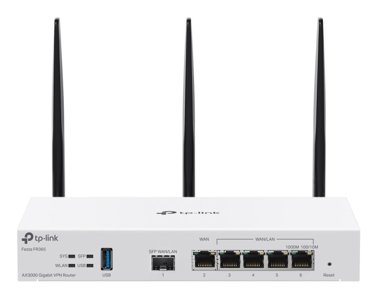 TP-Link FESTA FR365 trådlös router Gigabit Ethernet Dual-band (2.4GHz + 5GHz or