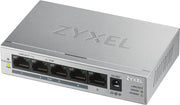 Zyxel GS1005HP Ohanterad Gigabit Ethernet (10/100/1000) Strömförsörjning via