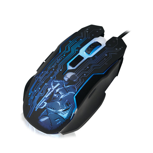 LogiLink ID0137 datormöss Spela Ambidextrous USB Type-A Optisk 2400 DPI