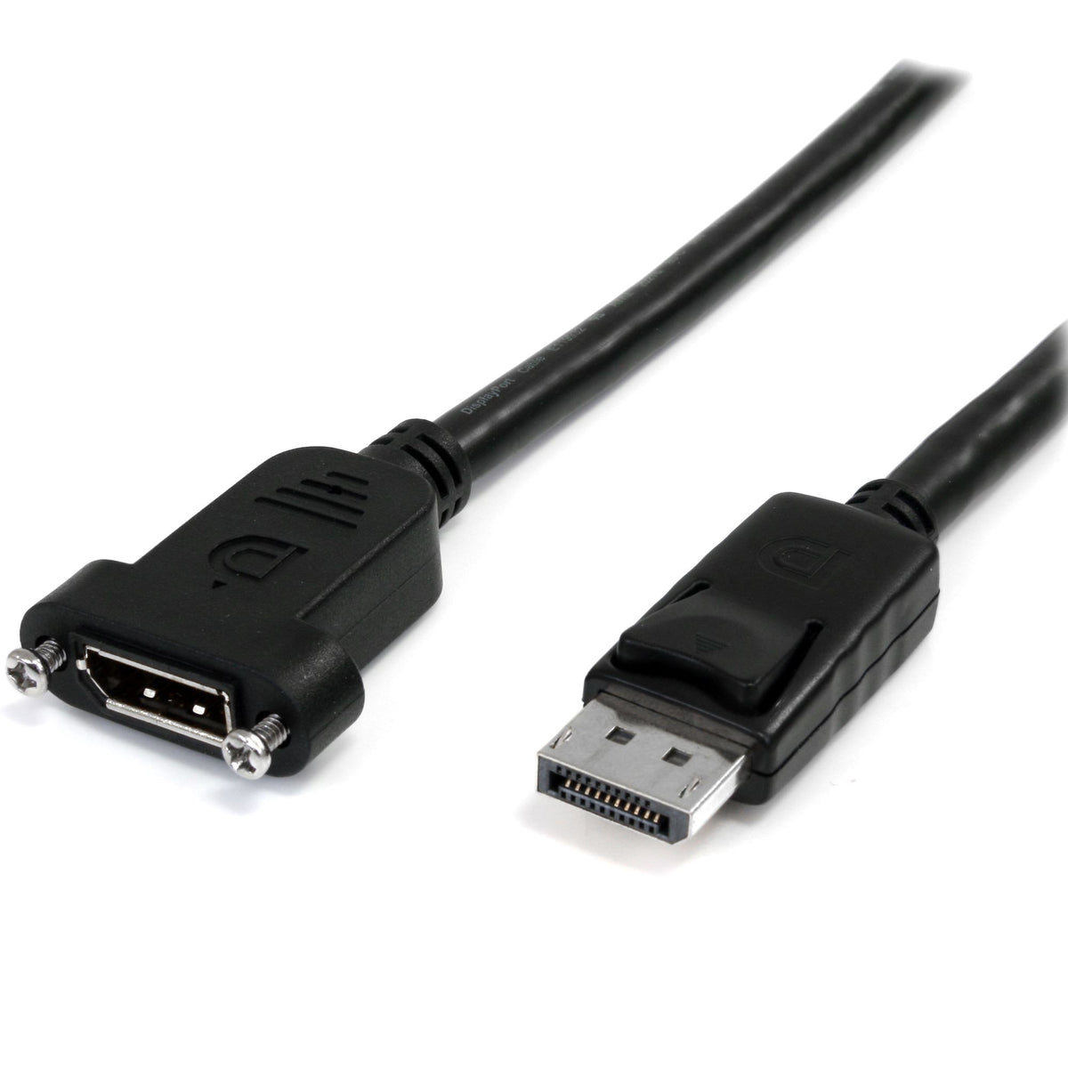 StarTech.com DPPNLFM3PW DisplayPort-kabel 0,9 m Svart