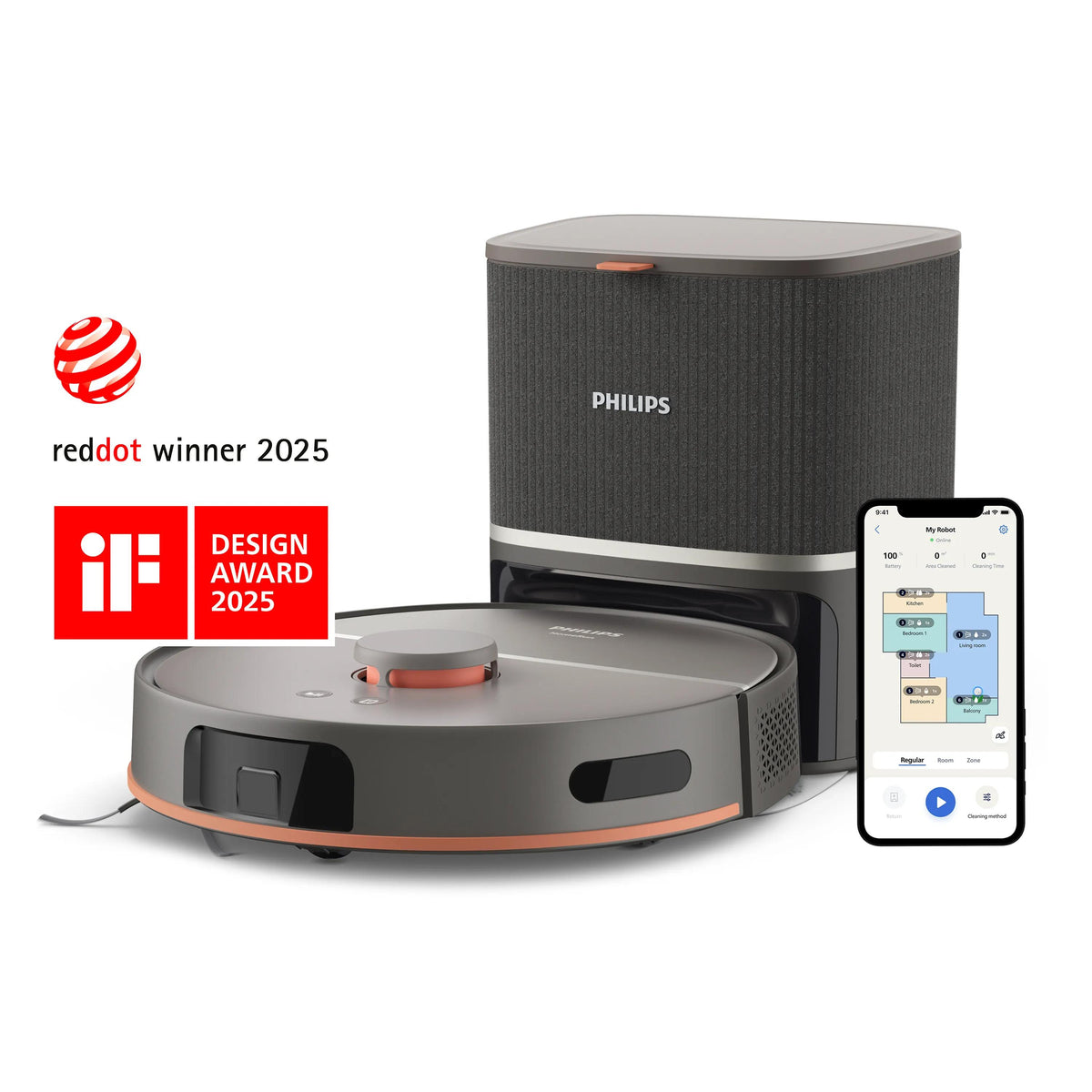 Philips XU5100/10 robotdammsugare 0,26 l