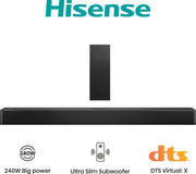 Hisense HS2100 Svart 2.1 kanaler 240 W