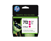 HP 712 3-pack med 29 ml magenta DesignJet-bläckpatron