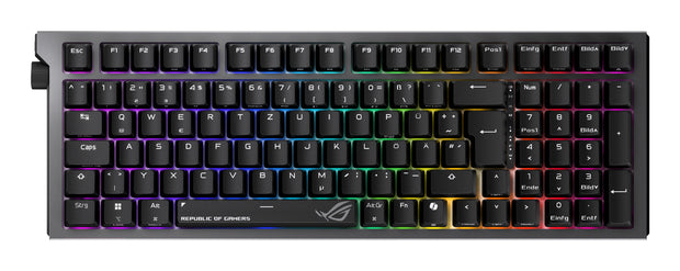 ASUS ROG Strix Morph 96 Wireless tangentbord Spela USB + RF Wireless +